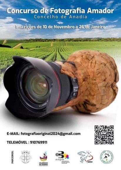 Concurso de Fotografia Amador: Captura a Ess&ecirc;ncia de Anadia